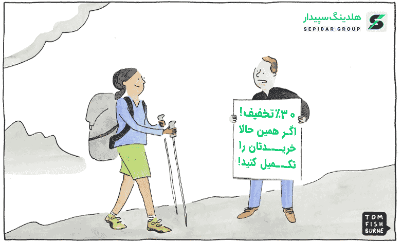 در نقشه سفر مشتری متوجه میشویم که هر جایی برای اقدام مناسب نیست